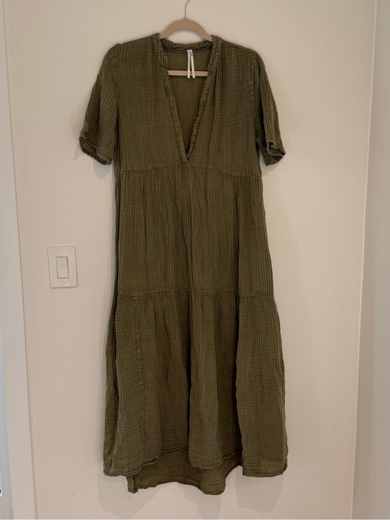 Anthropologie Dresses & Skirts - Anthropologie Kallie Flowy Maxi Dress - cotton gauze - Size M
